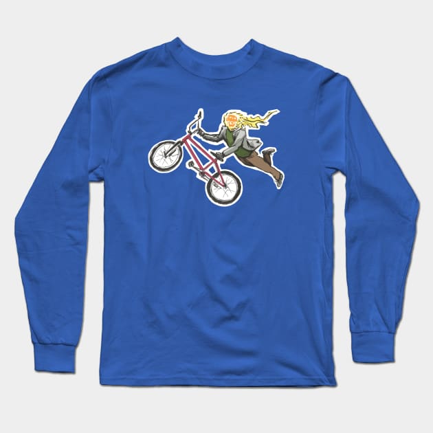 Ghost Ride The Whip Long Sleeve T-Shirt by Tryptic Press